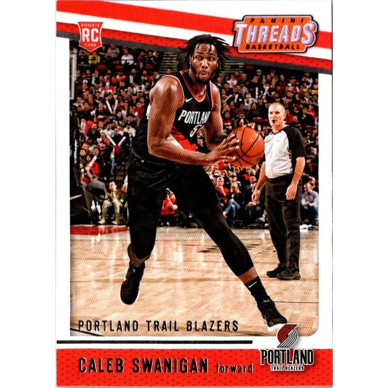 2017 Panini Threads Caleb Swanigan #99 Rookie