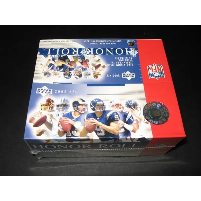 2002 Upper Deck Honor Roll Football Box (24/5)