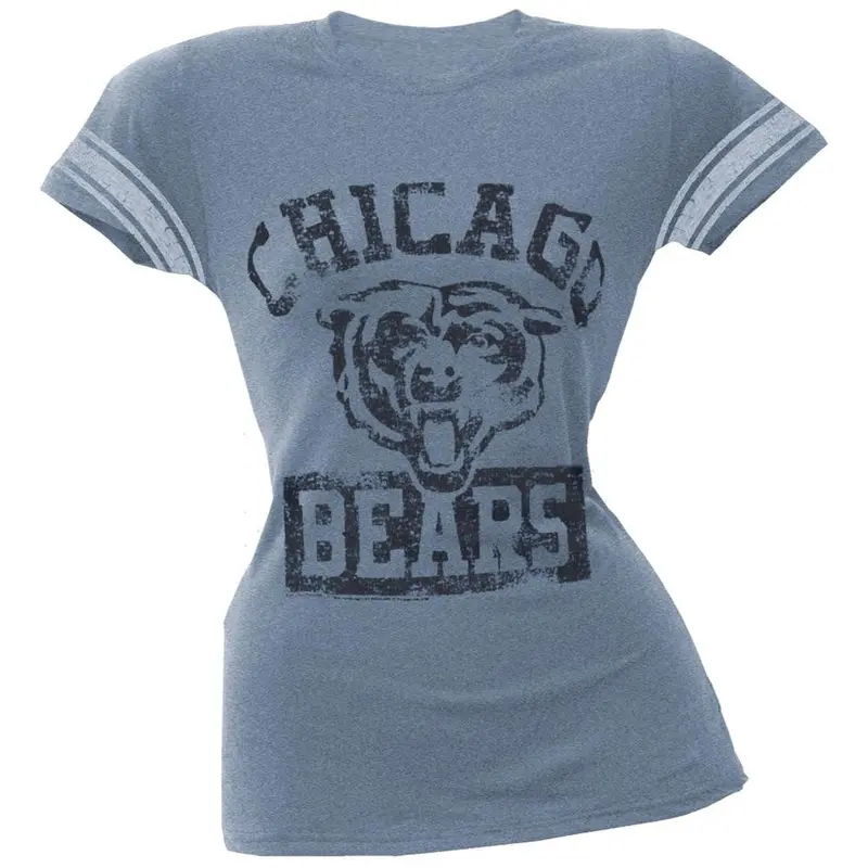 Chicago Bears - Vintage Logo Juniors Varsity T-Shirt